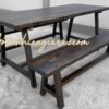Bộ Bàn Ghế Gỗ Thông Quán Ăn – Nhà Hàng 1m8 | Bền Đẹp – Giá Tốt – Tiêu Chuẩn